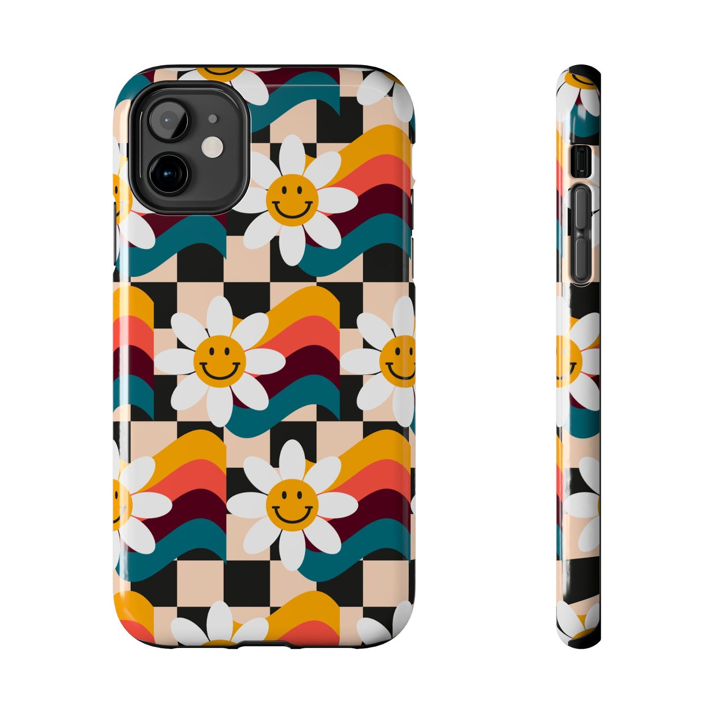 Vibrant Floral Phone Case | Tough Phone Case | Cute Flower Design, Stylish Protection, Gift for Her