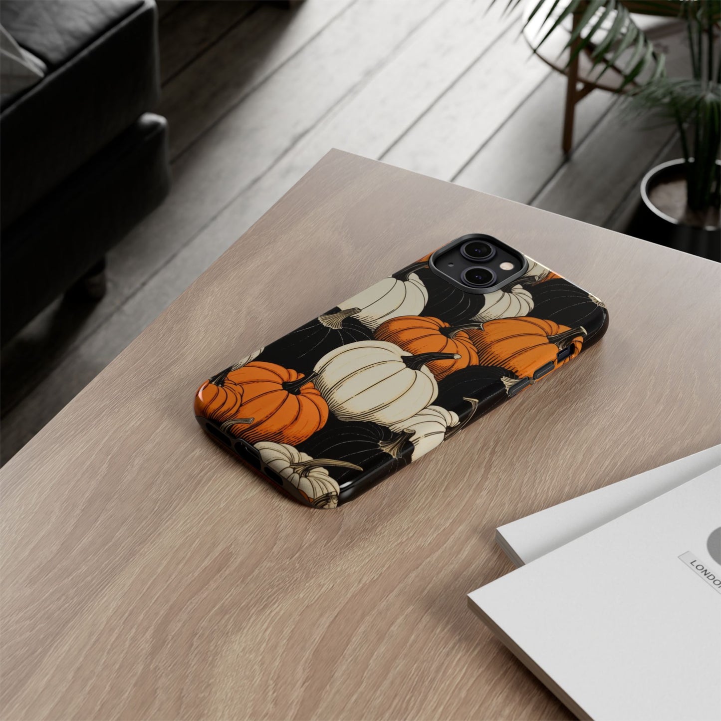 Pumpkin Phone Case, Fall Decor, Halloween Gift, Autumn Aesthetic, Pumpkin Lovers, Cute Phone Cover