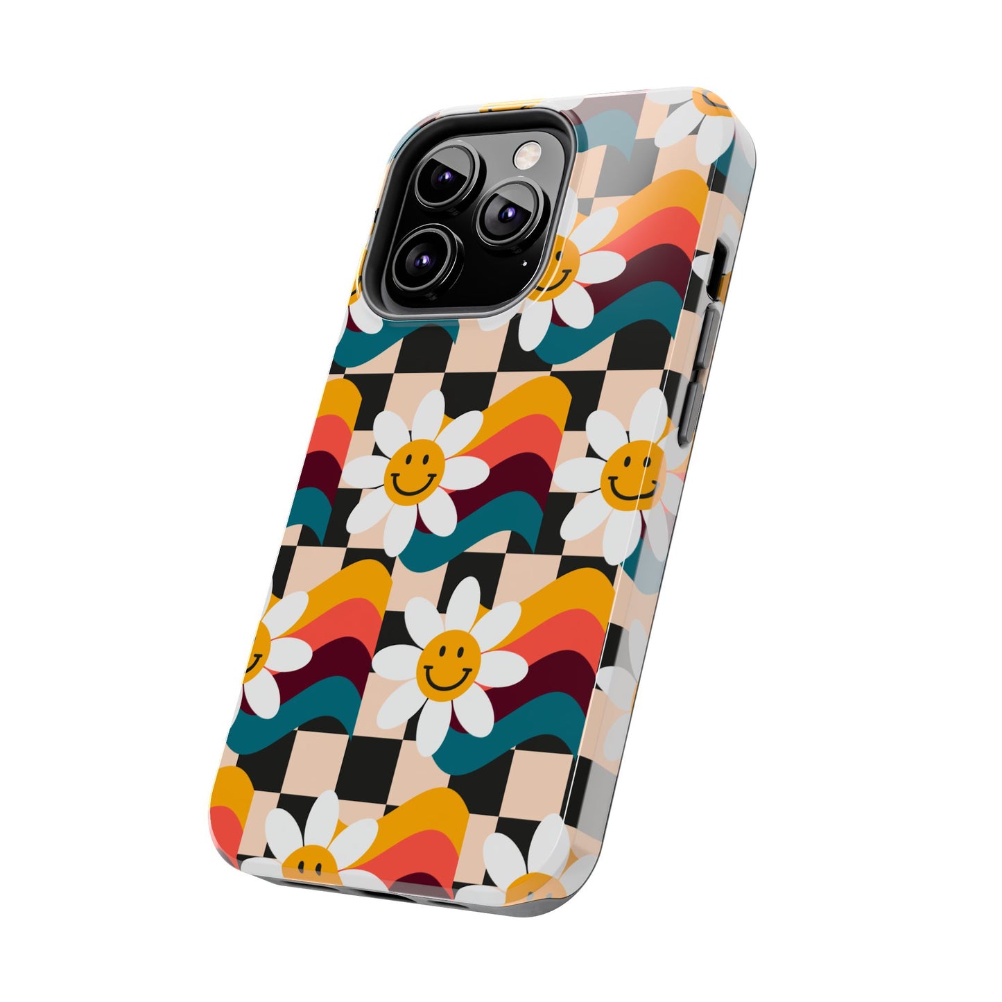 Vibrant Floral Phone Case | Tough Phone Case | Cute Flower Design, Stylish Protection, Gift for Her