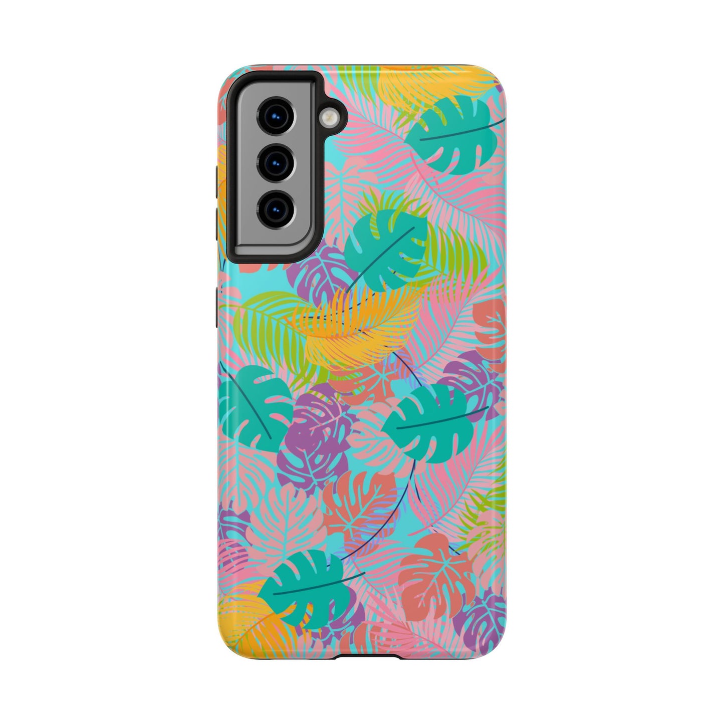 Tropical Jungle Phone Case - Funky Floral Design, Summer Accessory, Phone Protection, Gift for Nature Lovers, Stylish Phone Cover