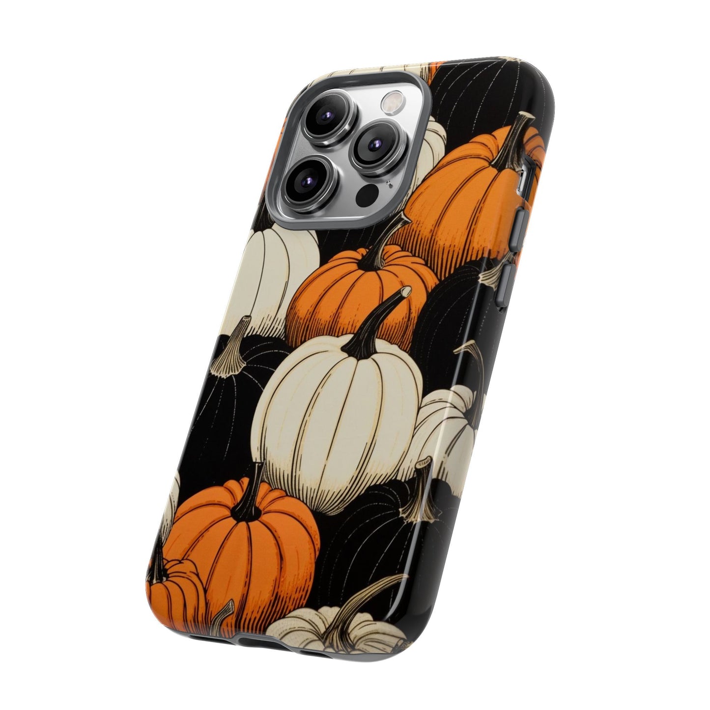 Pumpkin Phone Case, Fall Decor, Halloween Gift, Autumn Aesthetic, Pumpkin Lovers, Cute Phone Cover