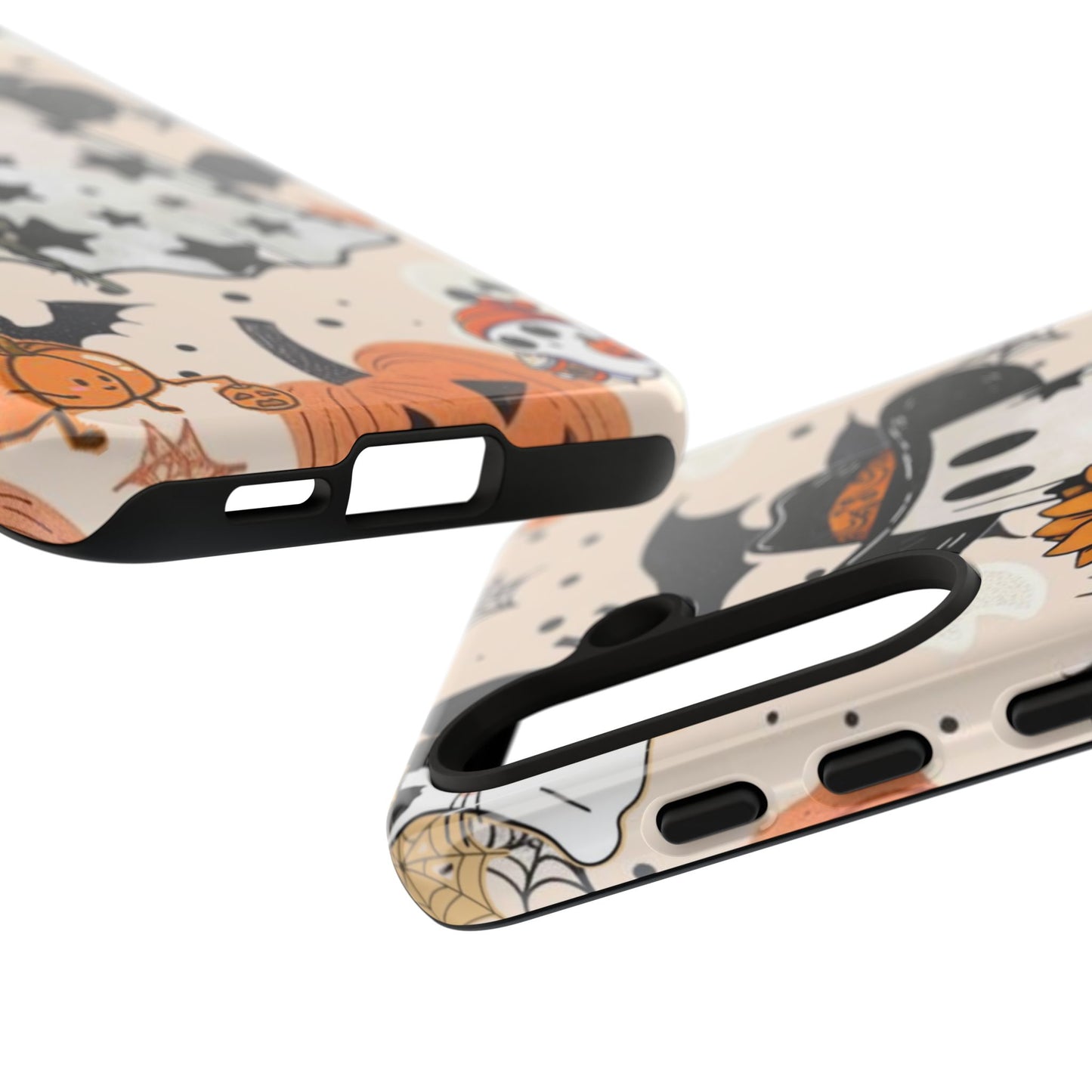 Cute Ghost Phone Case, Halloween Decor, Spooky Gift, Fall Accessories, Pumpkin Lover's Gift, Autumn Vibes, Trick or Treat