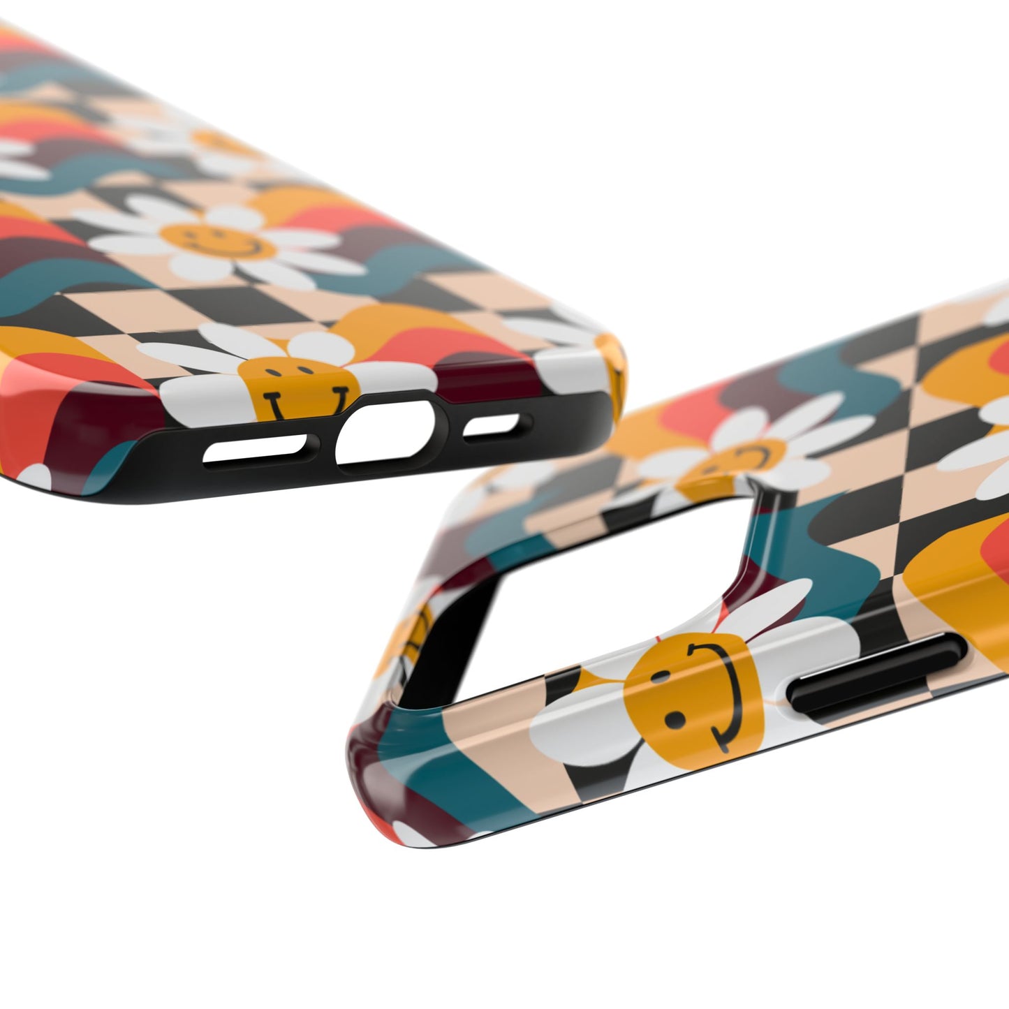 Vibrant Floral Phone Case | Tough Phone Case | Cute Flower Design, Stylish Protection, Gift for Her