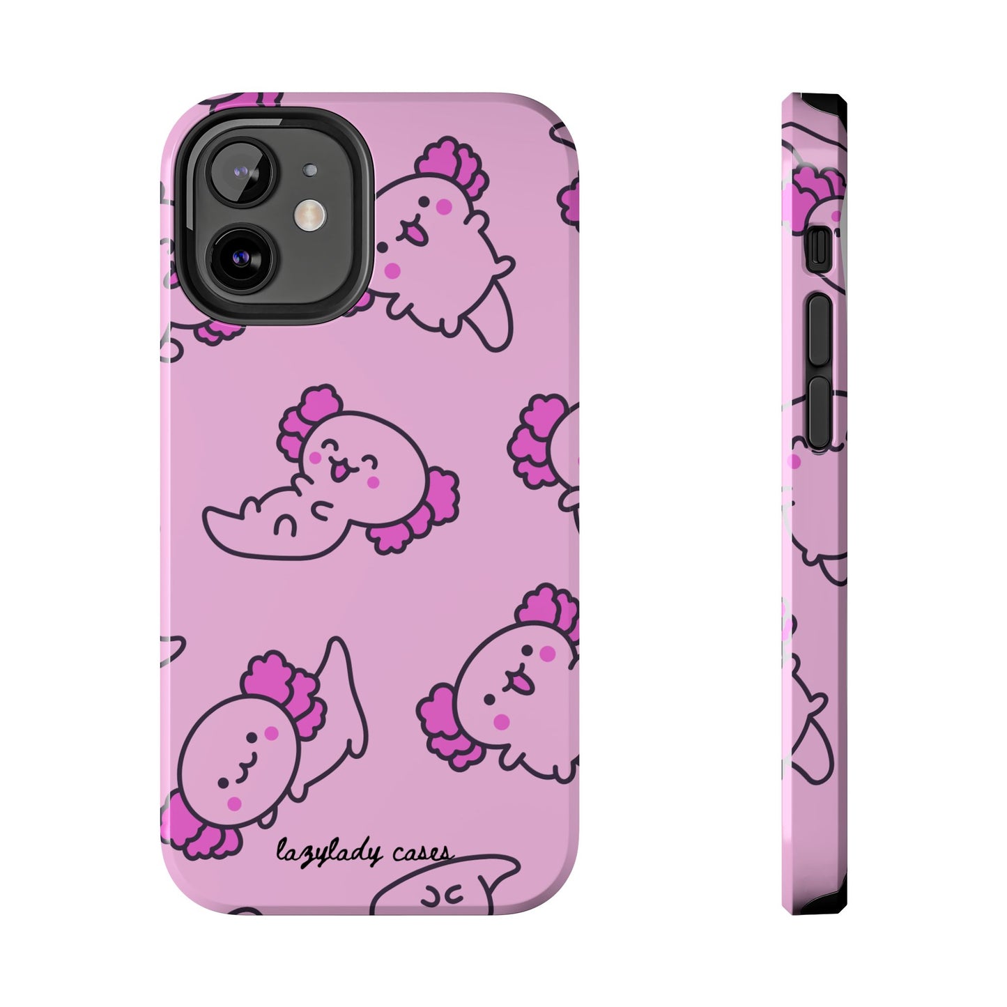 Cute Pink Sea Axo Phone Case - Tough & Stylish