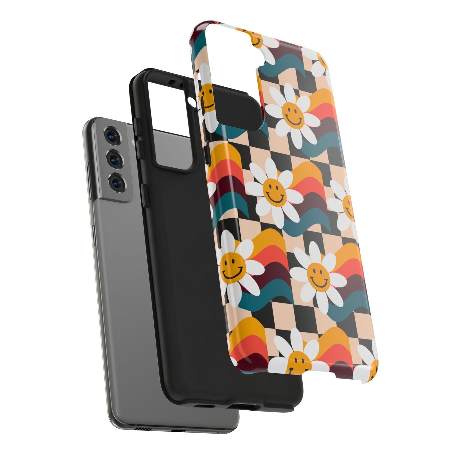 Vibrant Floral Phone Case | Tough Phone Case | Cute Flower Design, Stylish Protection, Gift for Her