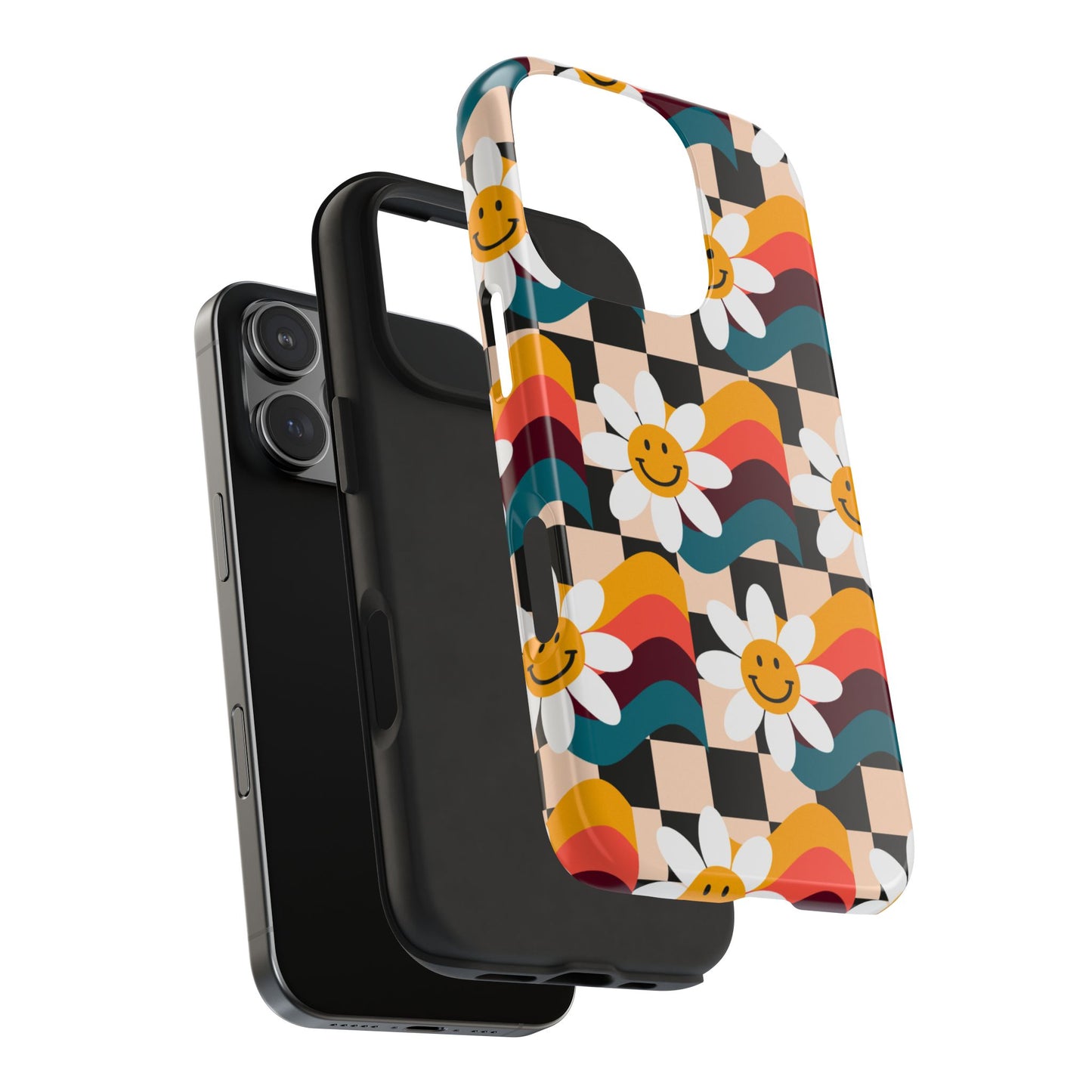 Vibrant Floral Phone Case | Tough Phone Case | Cute Flower Design, Stylish Protection, Gift for Her