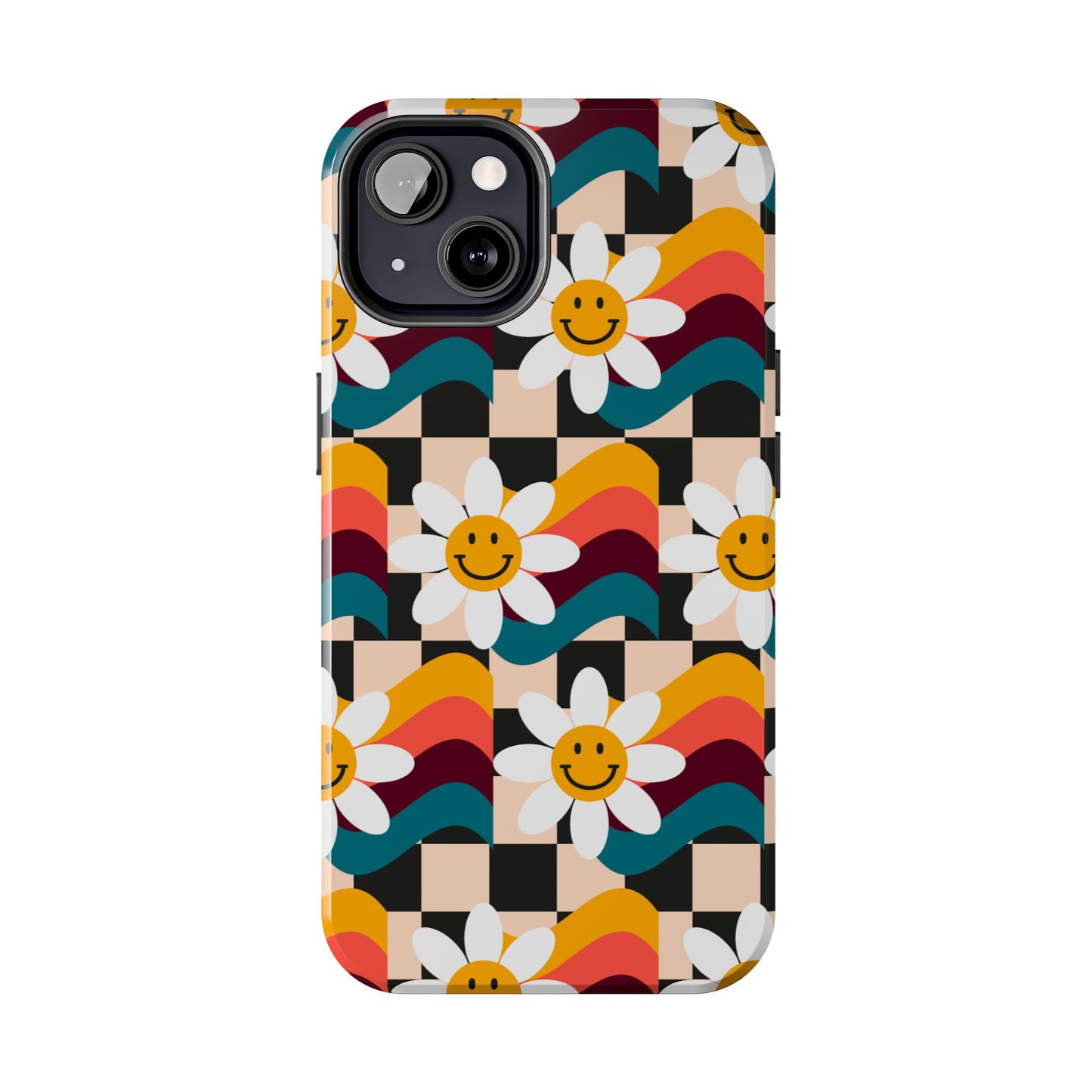 Vibrant Floral Phone Case | Tough Phone Case | Cute Flower Design, Stylish Protection, Gift for Her