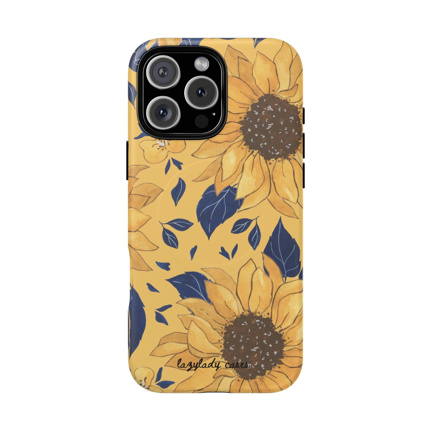 Sunflower Tough Magnetic Phone Case - Durable, Stylish Protection for Nature Lovers