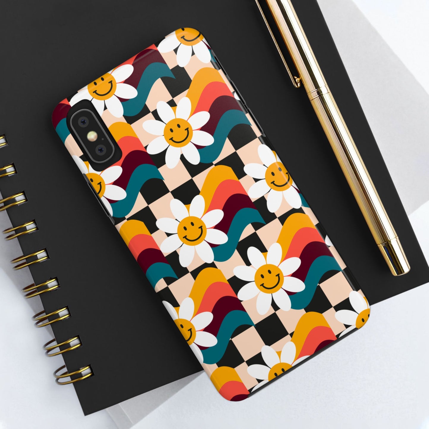 Vibrant Floral Phone Case | Tough Phone Case | Cute Flower Design, Stylish Protection, Gift for Her