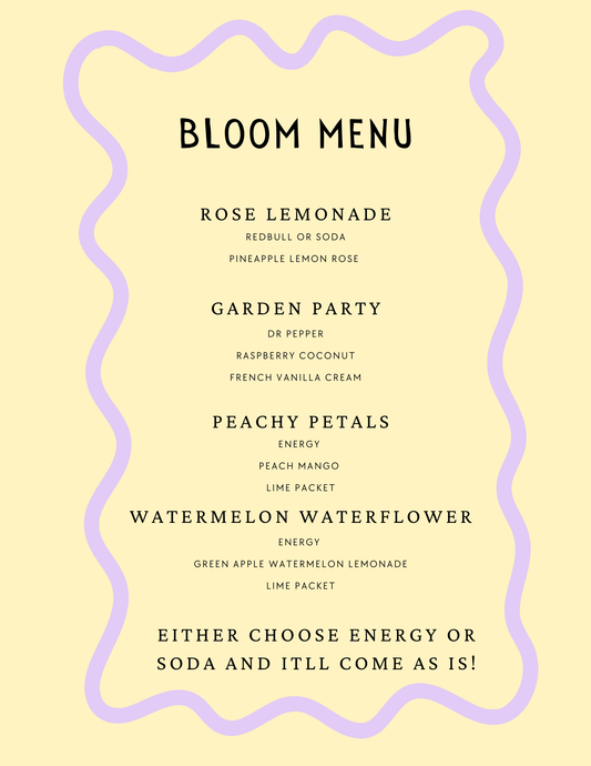 Bloom Menu