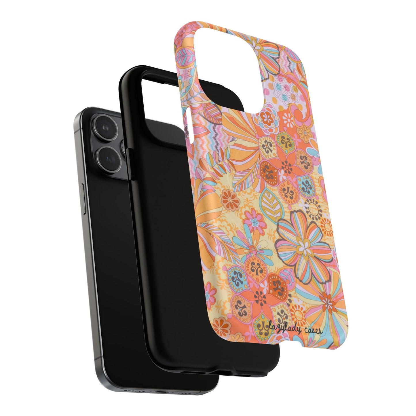 Floral Tough Magnetic Phone Case – Vibrant Floral Design
