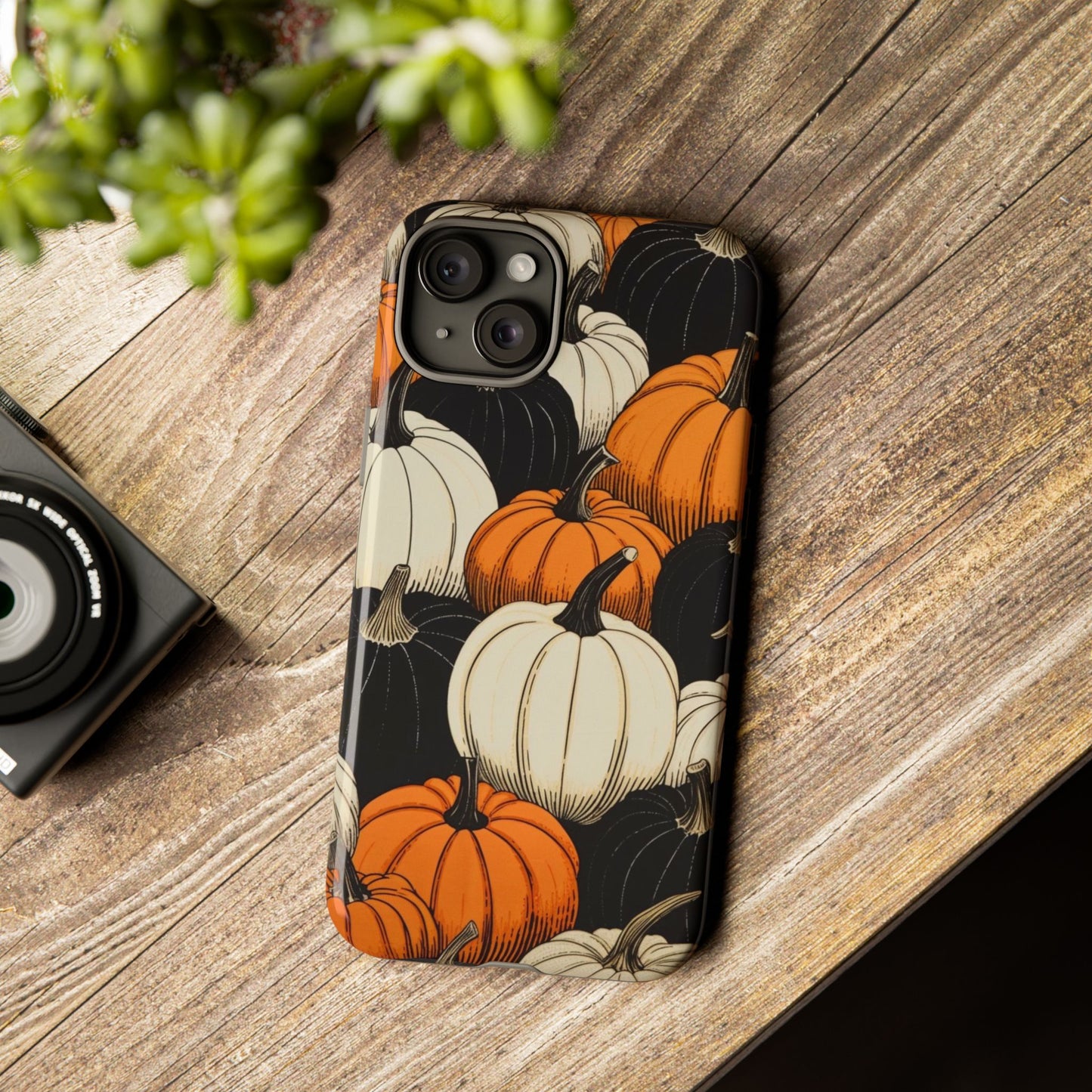 Pumpkin Phone Case, Fall Decor, Halloween Gift, Autumn Aesthetic, Pumpkin Lovers, Cute Phone Cover