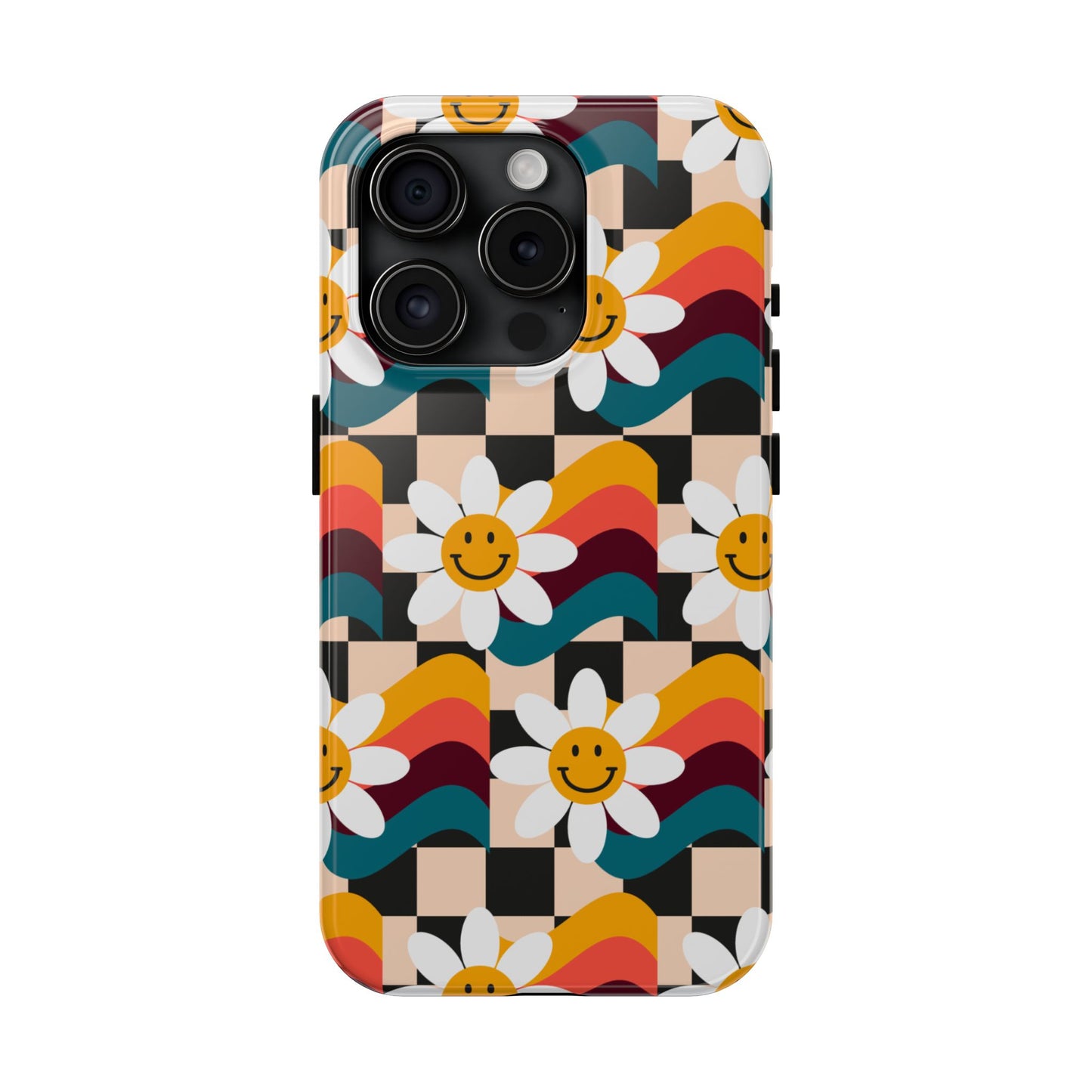 Vibrant Floral Phone Case | Tough Phone Case | Cute Flower Design, Stylish Protection, Gift for Her