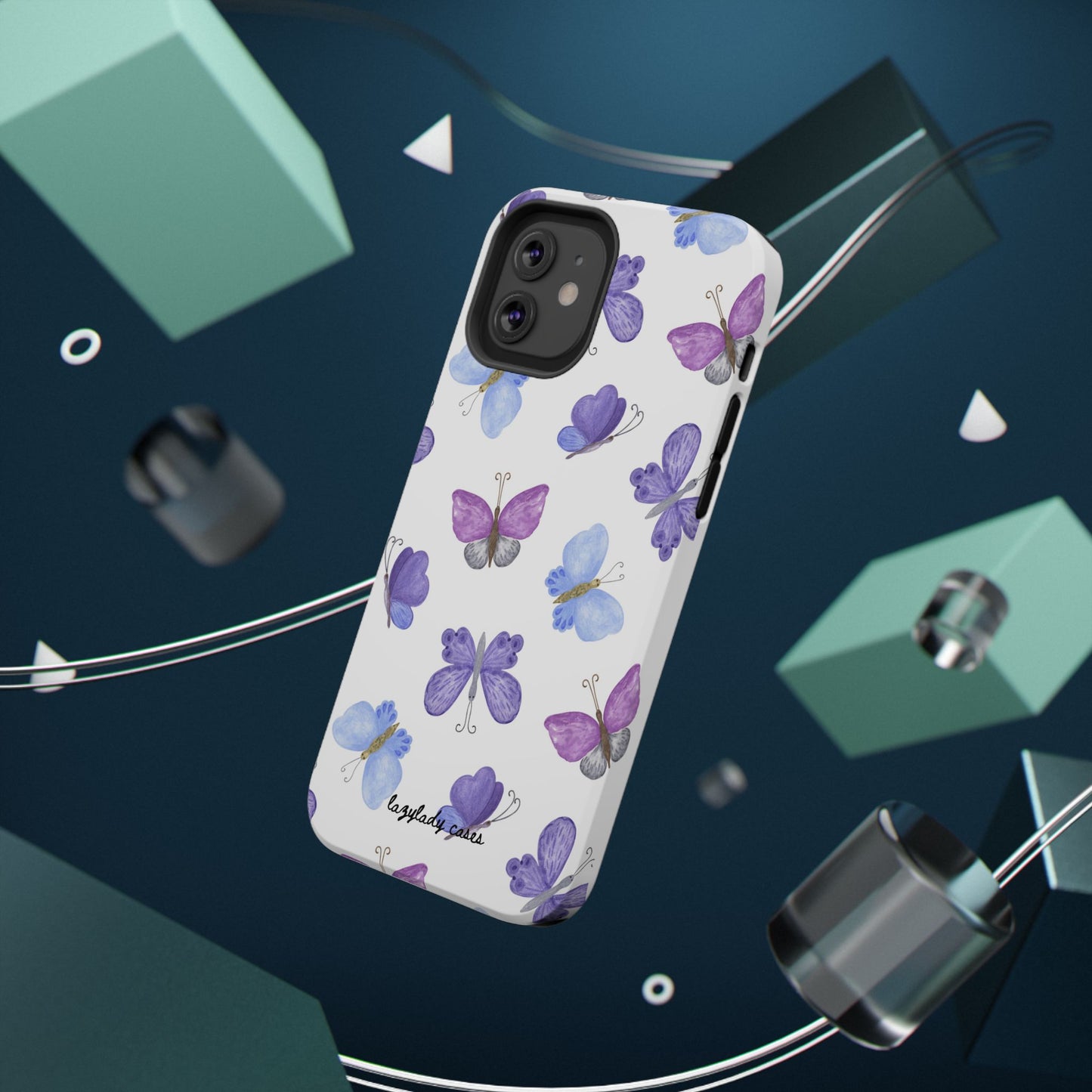 Butterfly Impact-Resistant Phone Case - Stylish & Durable Protection