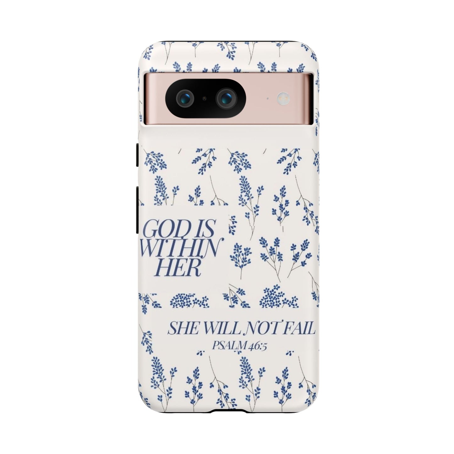 Within Her Cases - Floral Phone Case with Inspirational Quote, Motivational Gifts for Her, Bible Verse Design, Durable Case for iPhone, [...]