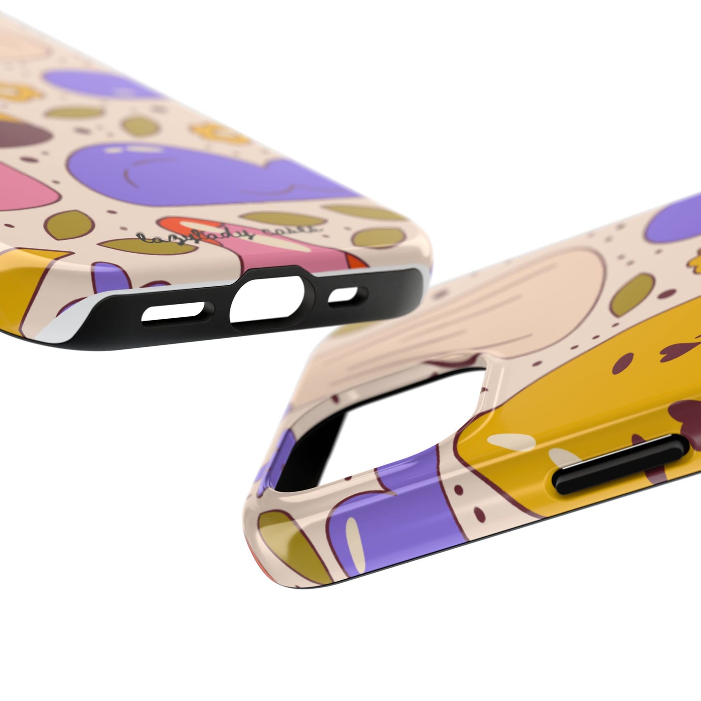 Whimsical Mushroom Phone Case - Tough & Fun Design for Nature Lovers