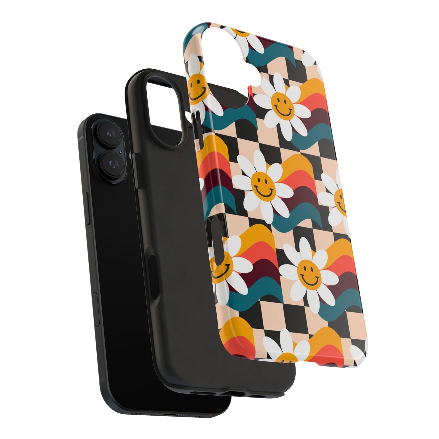 Vibrant Floral Phone Case | Tough Phone Case | Cute Flower Design, Stylish Protection, Gift for Her