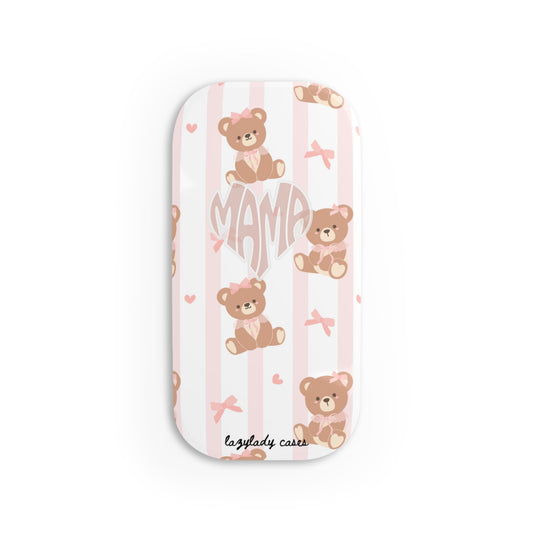Cute Mama Bear Phone Grip Stand - Adorable Accessories for Moms