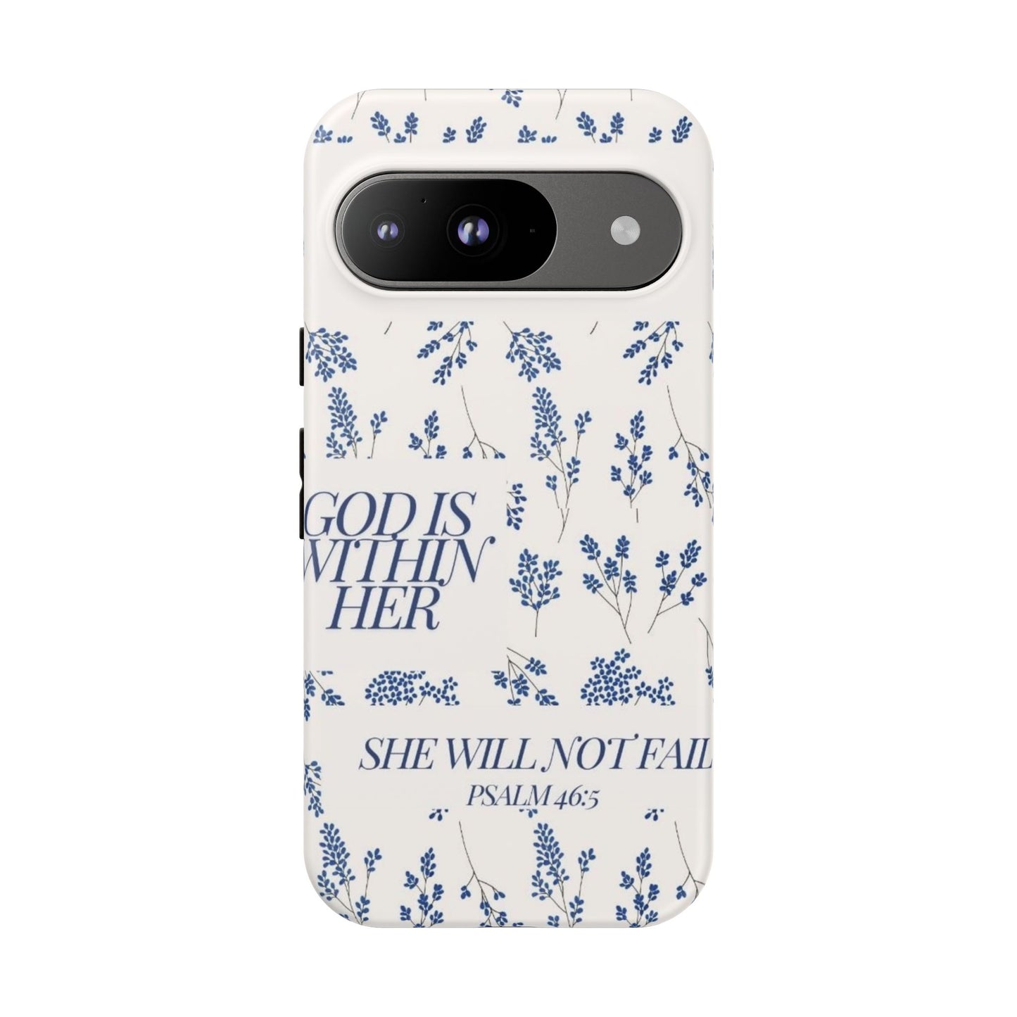 Within Her Cases - Floral Phone Case with Inspirational Quote, Motivational Gifts for Her, Bible Verse Design, Durable Case for iPhone, [...]