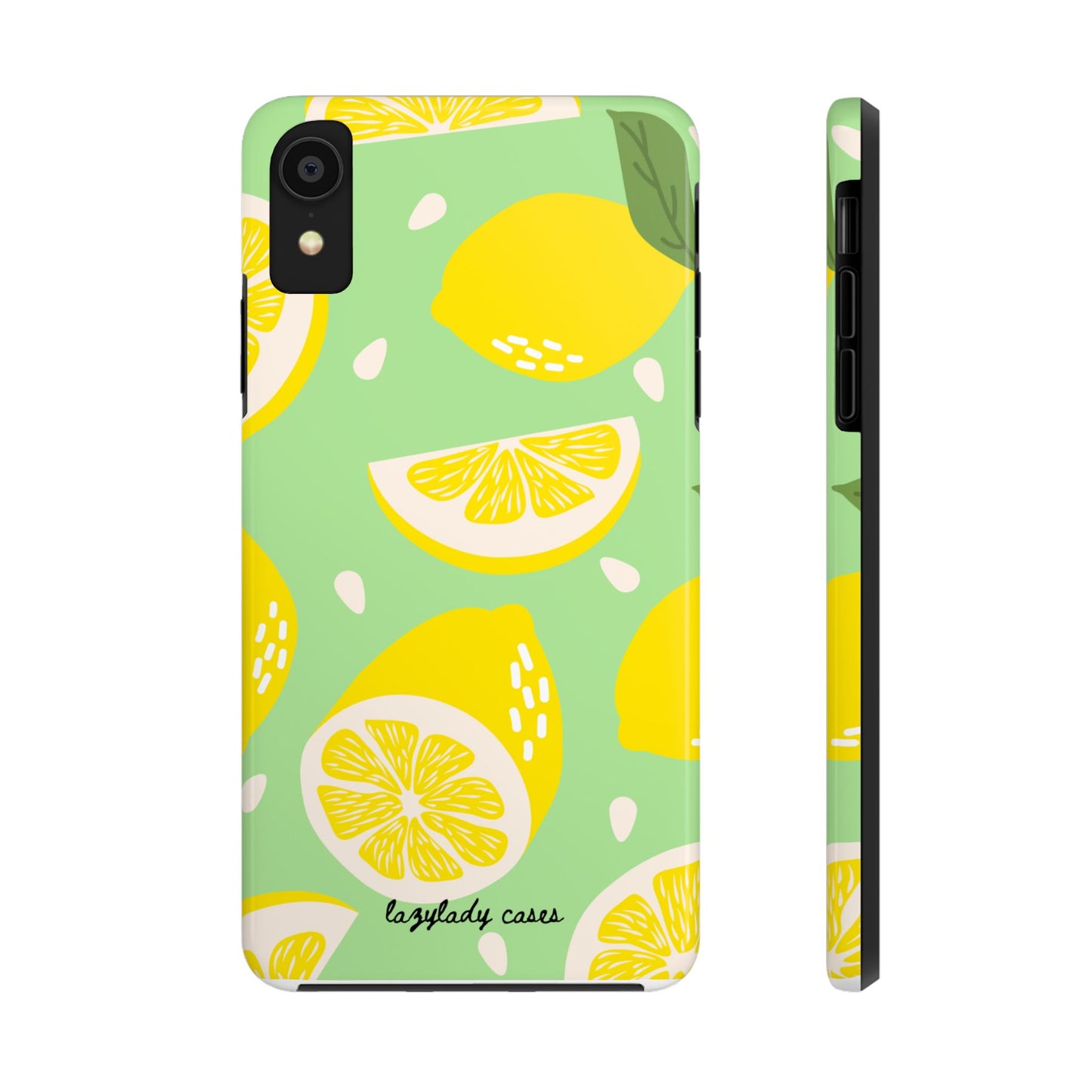 Lemon Slice Tough Phone Case - Vibrant, Durable Protection for Citrus Lovers