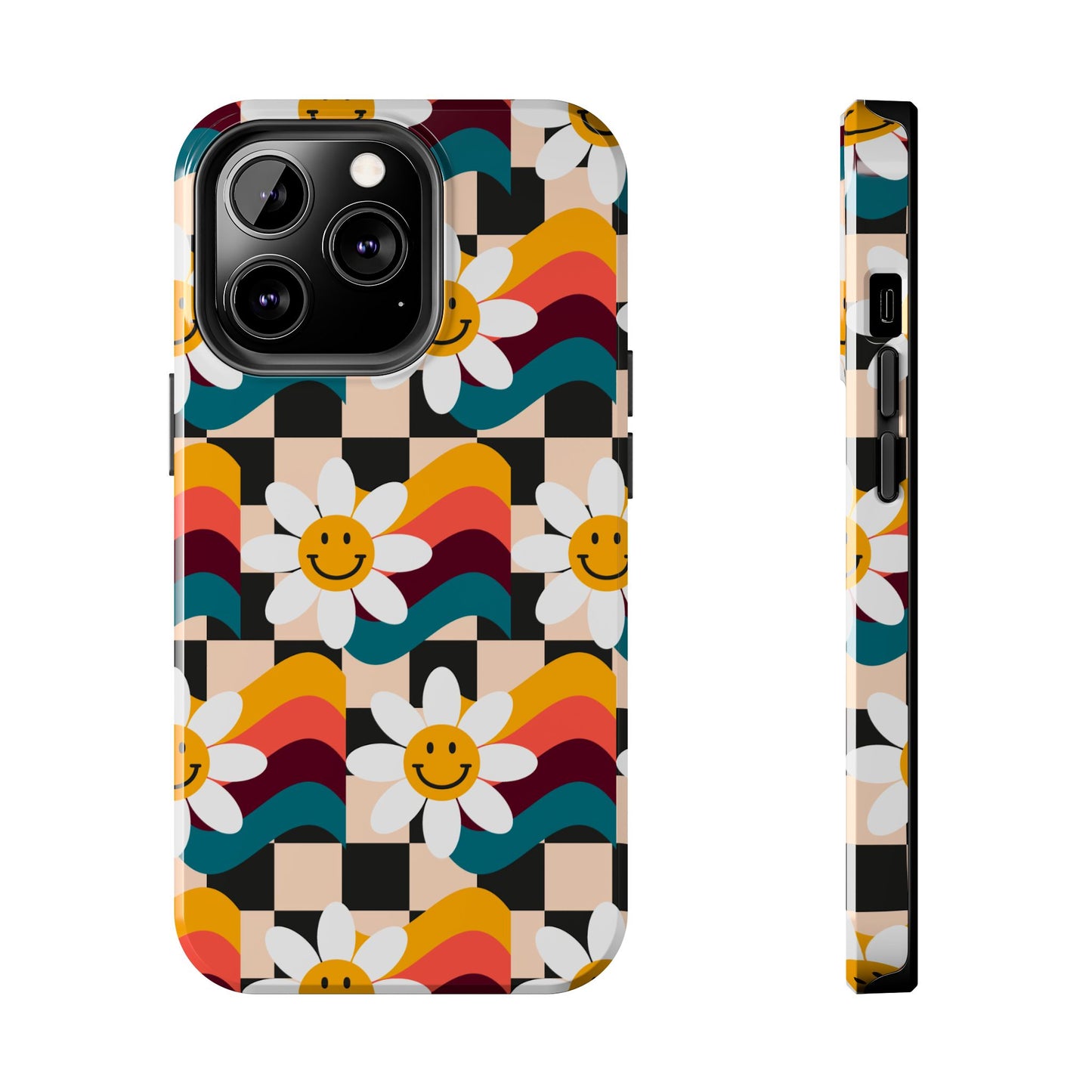 Vibrant Floral Phone Case | Tough Phone Case | Cute Flower Design, Stylish Protection, Gift for Her