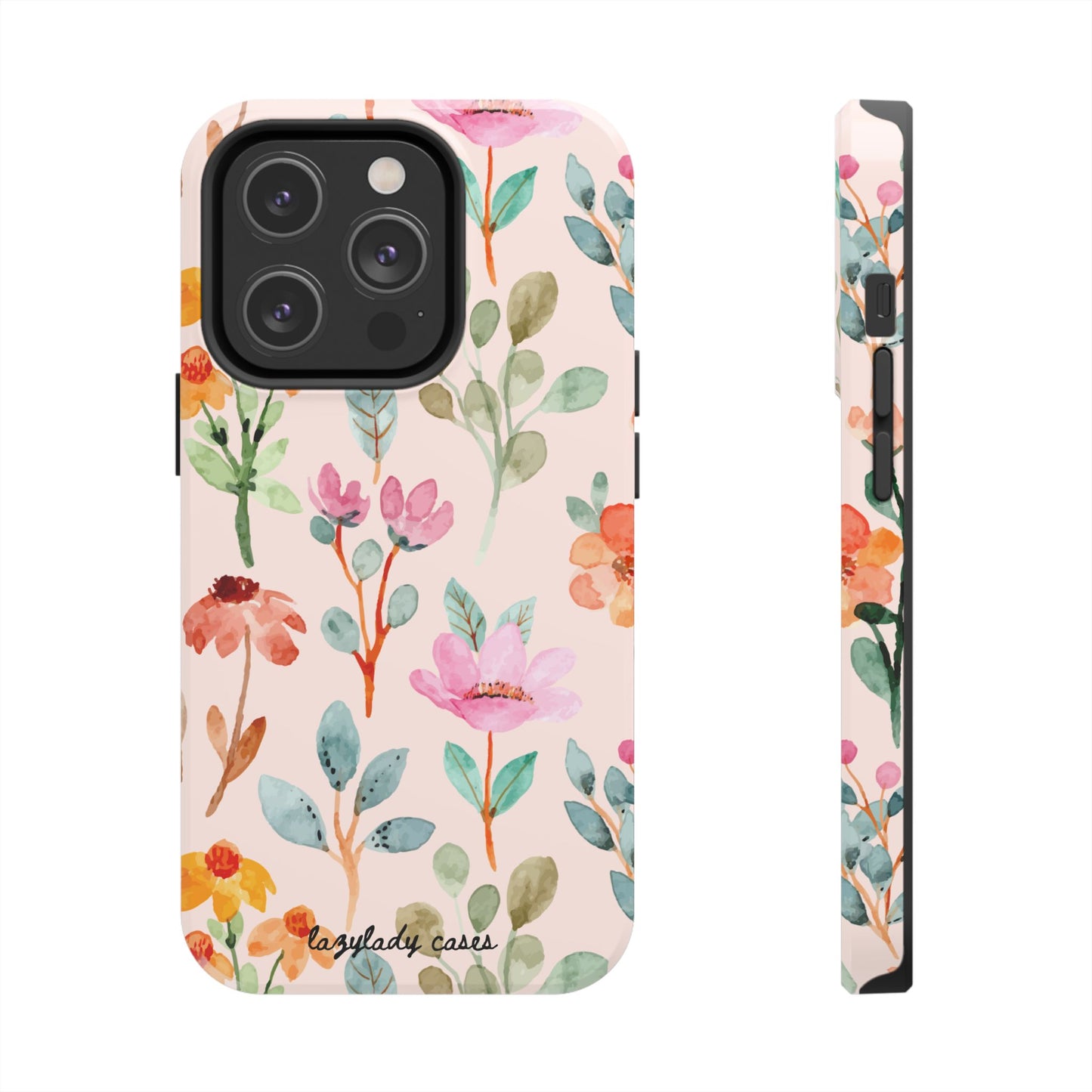 Wild Flower Tough Phone Case - Stylish Protection for Your Device