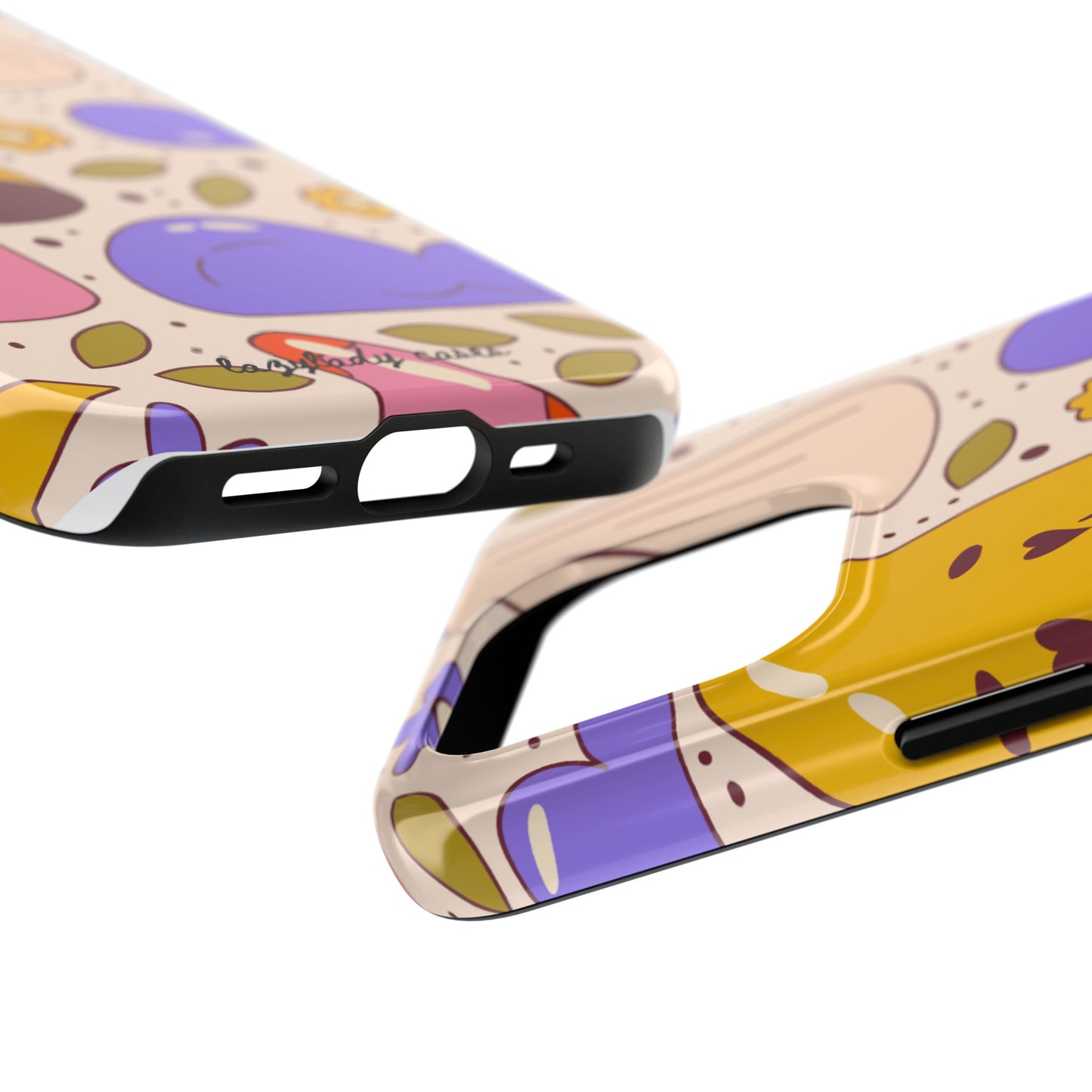 Whimsical Mushroom Phone Case - Tough & Fun Design for Nature Lovers