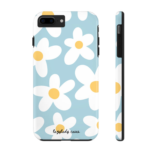 Floral Tough Phone Case - Daisy Design for Everyday Protection
