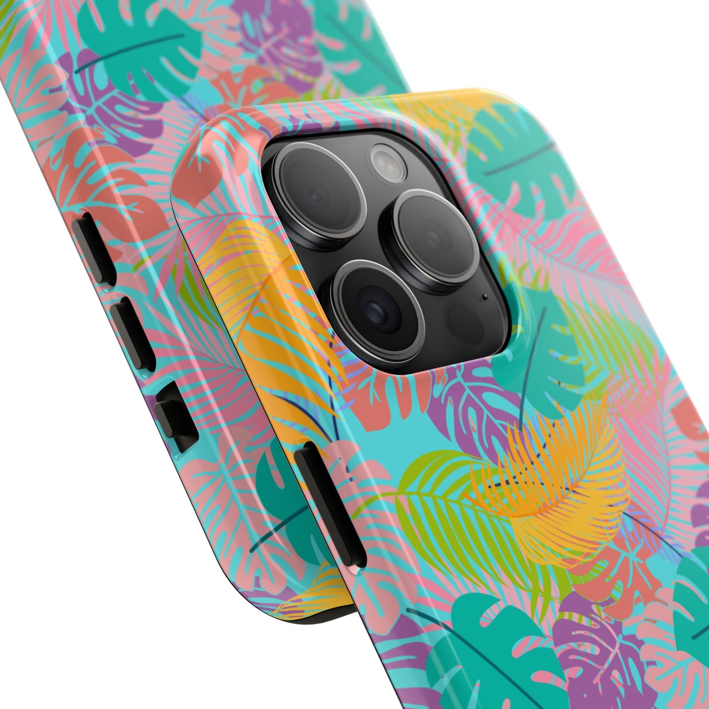Tropical Jungle Phone Case - Funky Floral Design, Summer Accessory, Phone Protection, Gift for Nature Lovers, Stylish Phone Cover
