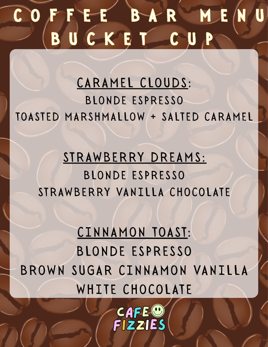Coffee Bar Buckets