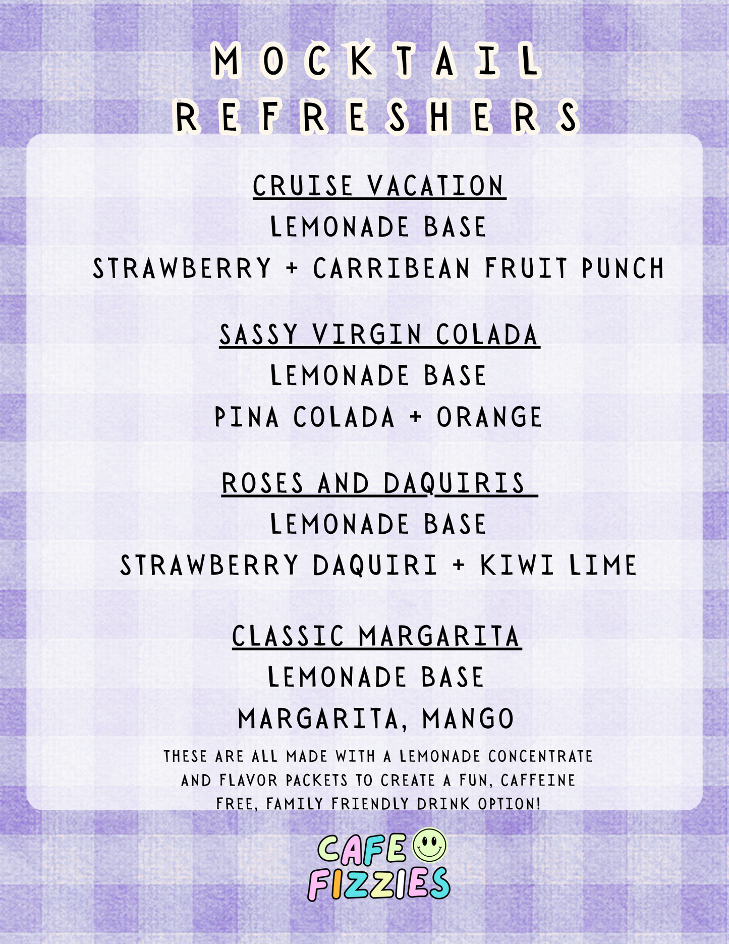 Mocktail Refreshers