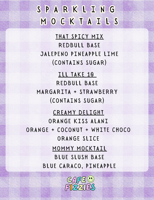 Sparkling Mocktails