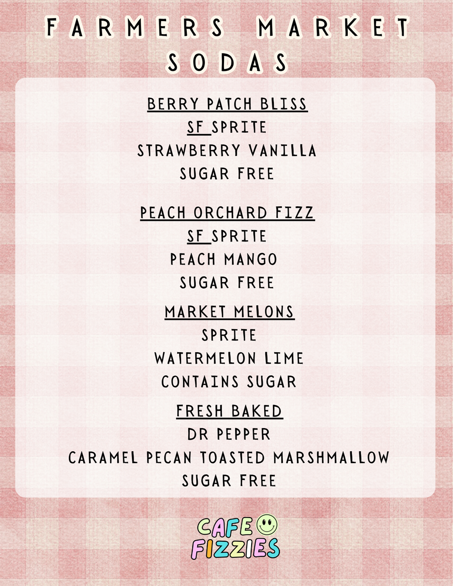 Farmers Market Sodas