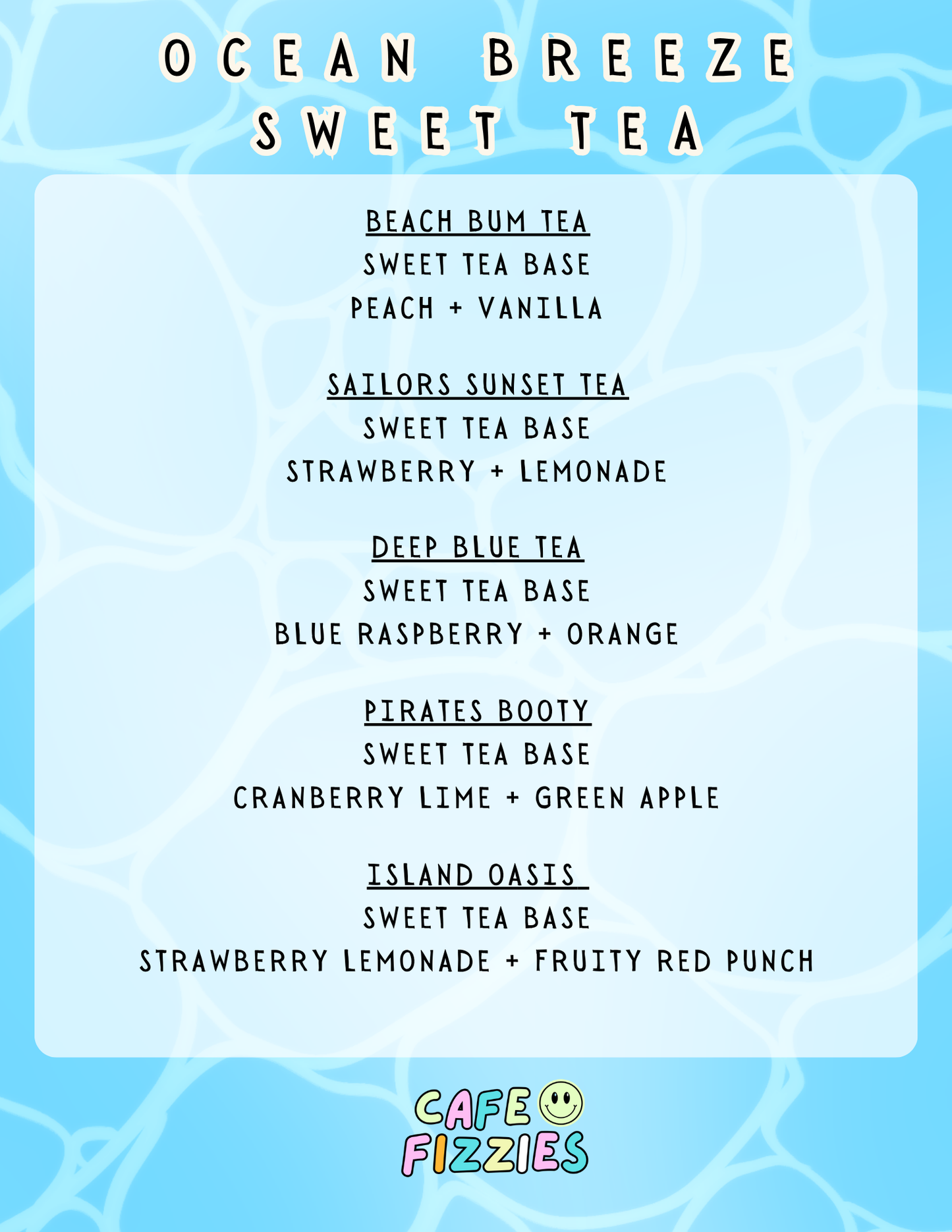 Ocean: Sweet Tea